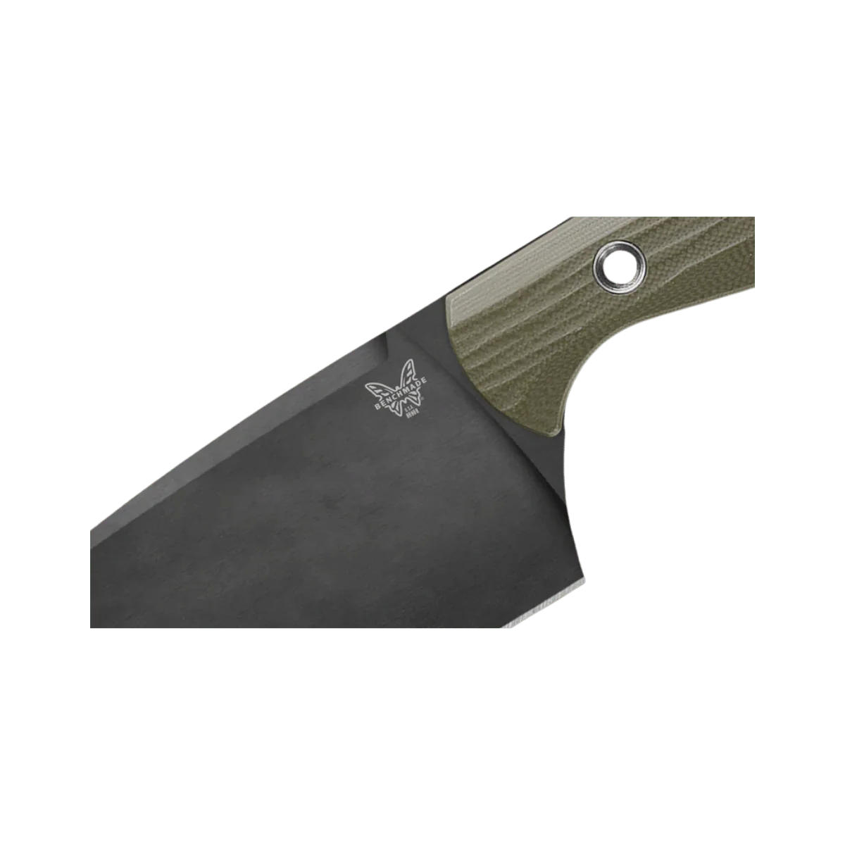BENCHMADE STATION KNIFE FIXED BLADE - OD GREEN G10 - Image 2