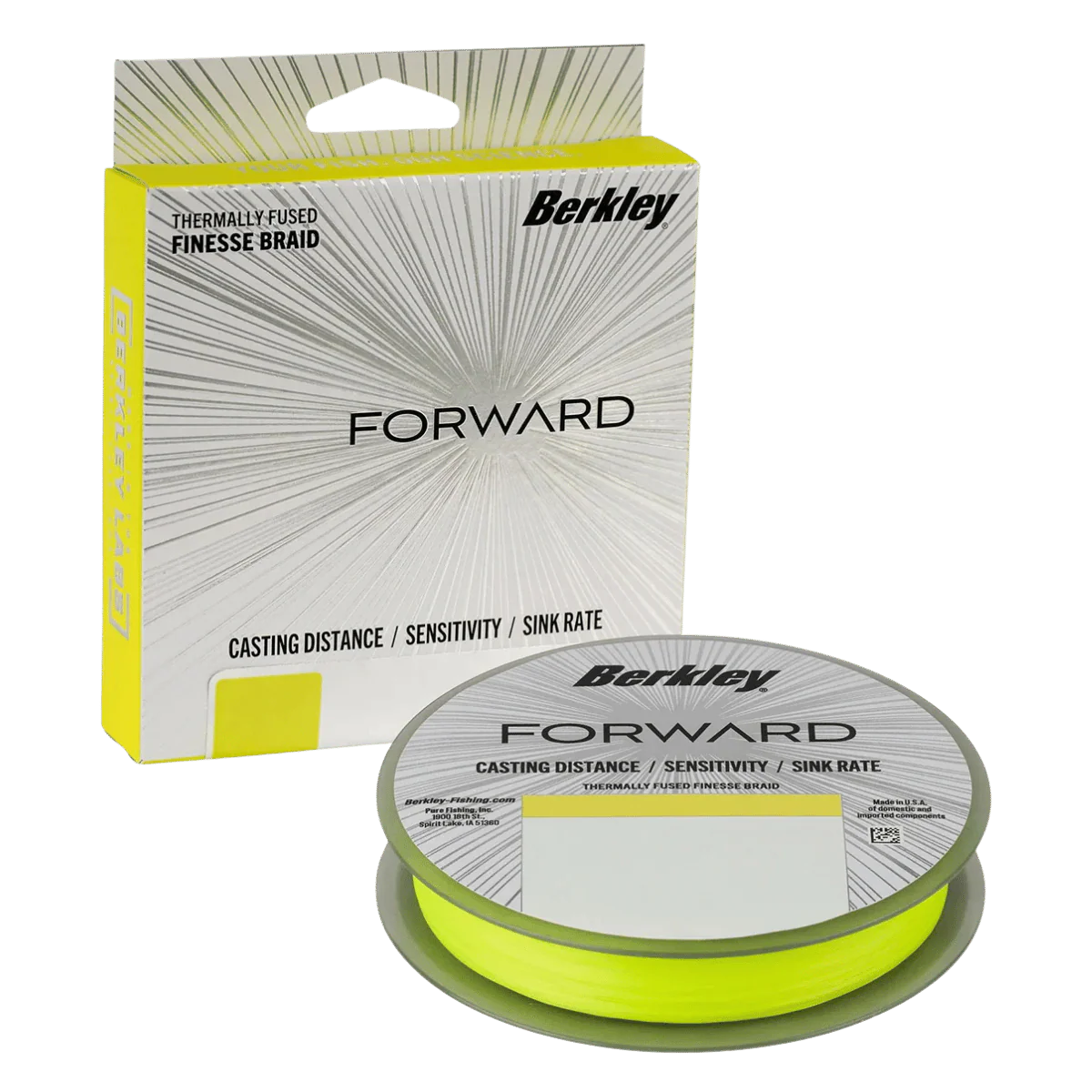 BERKLEY FORWARD BRAID FS 150YD – SONAR-OPTIMIZED