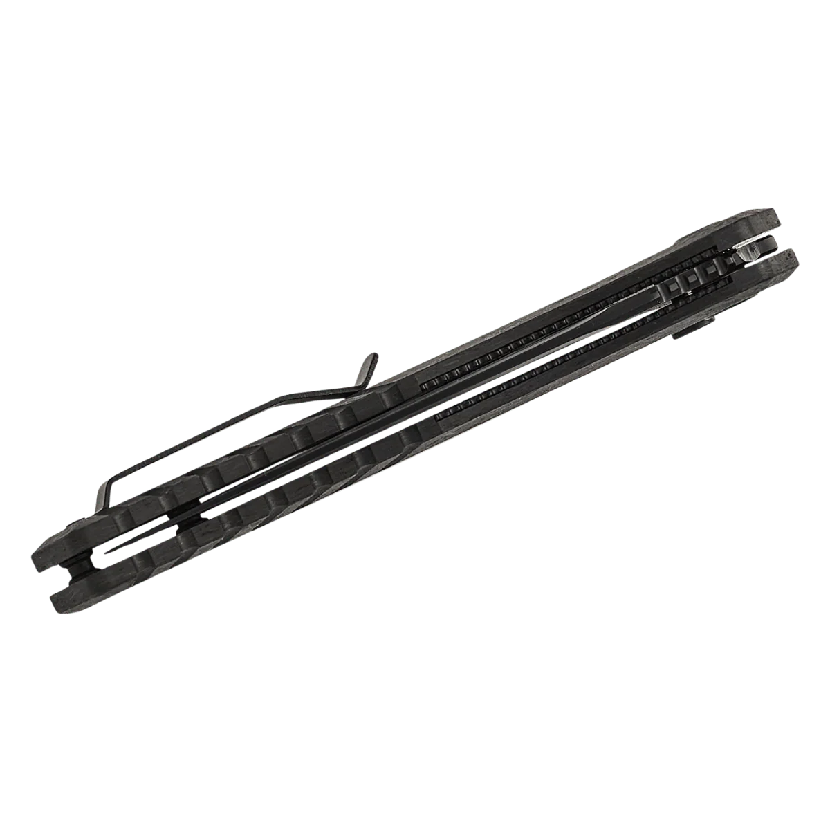 TEKTO KNIVES F3 CHARLIE FORGED CARBON DL D2 FLIPPER - Image 2