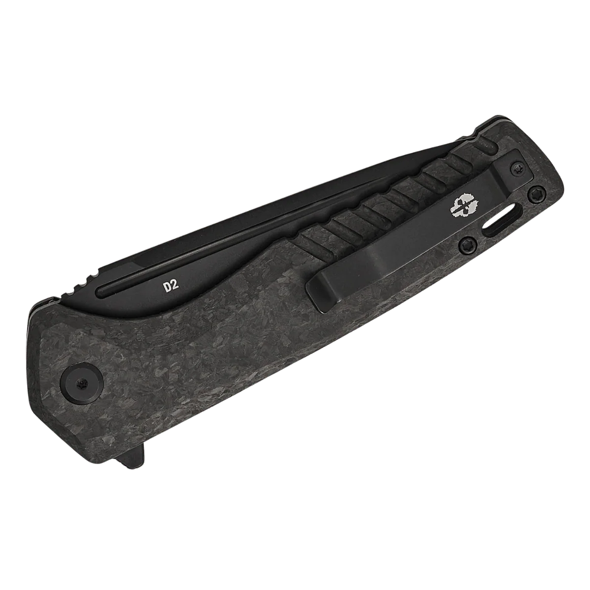 TEKTO KNIVES F3 CHARLIE FORGED CARBON DL D2 FLIPPER - Image 3