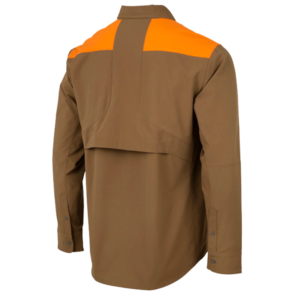 BERETTA USA OZARK TECH SHIRT - OTTER & ORANGE - Image 2