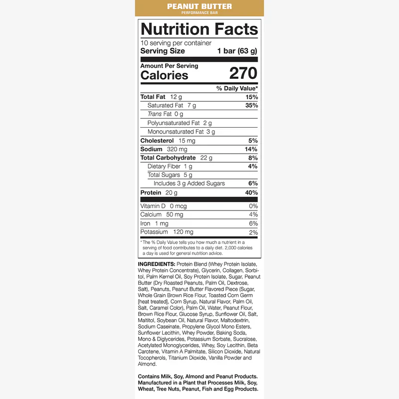 PERFORMANCE PROTEIN BAR - Image 4