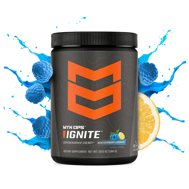 IGNITE - ENERGY/FOCUS/HYDRATE - BLUE RASPBERRY LEMONADE - 20.6 OZ