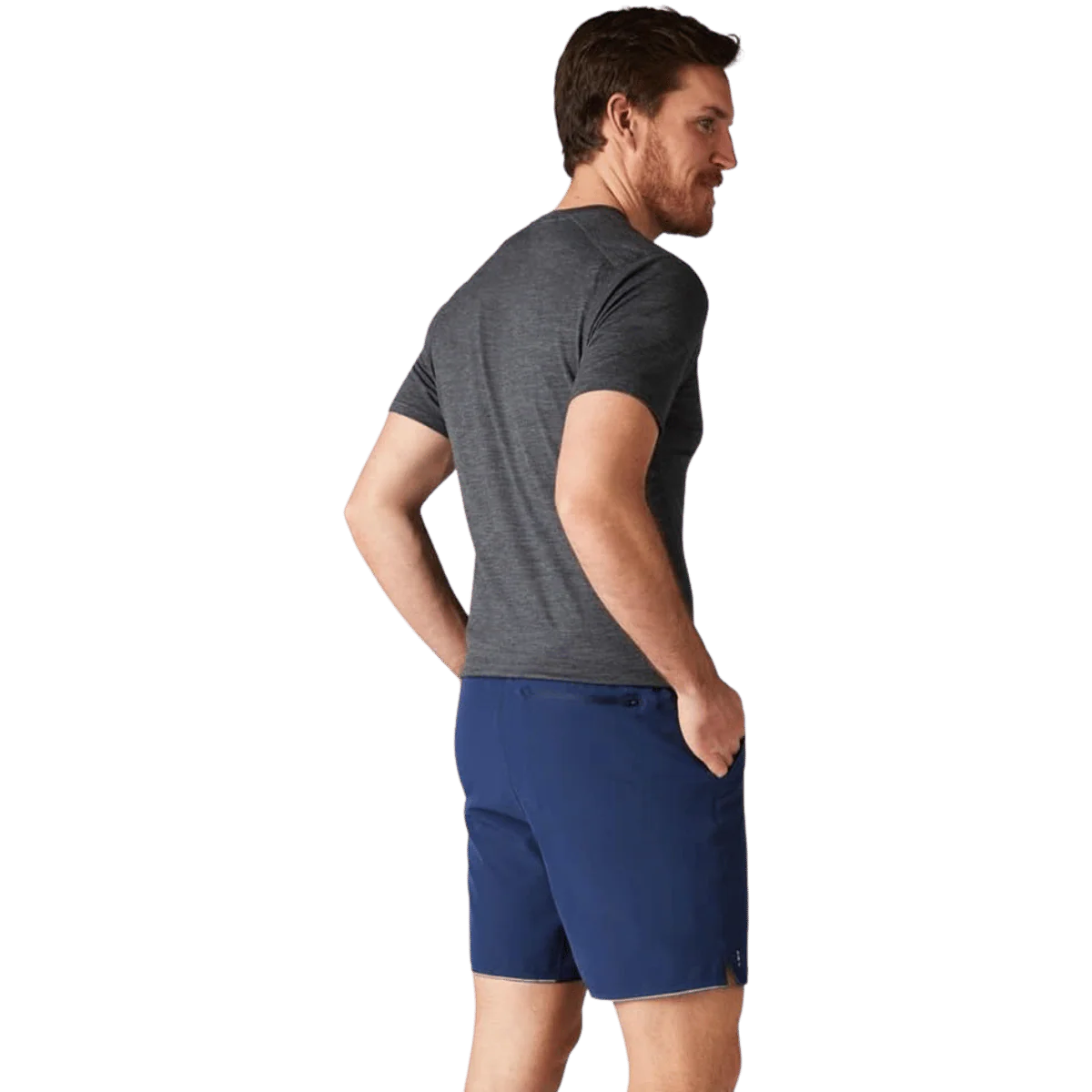 SMARTWOOL 8" SHORT - DEEP NAVY - Image 2