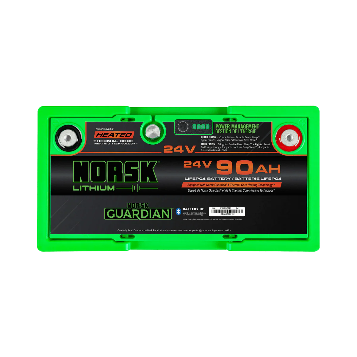 NORSK FISHING 24V 90AH TROLLING MOTOR BATTERY - Image 3