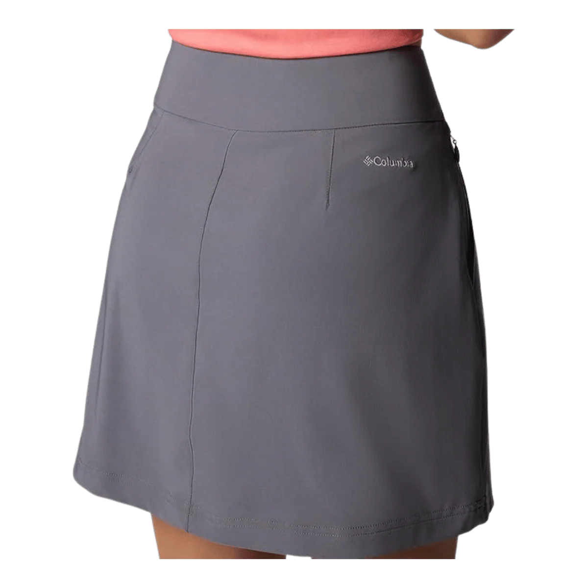 COLUMBIA WOMEN'S ALL SEASONS SKORT - CITY GREY - Image 2