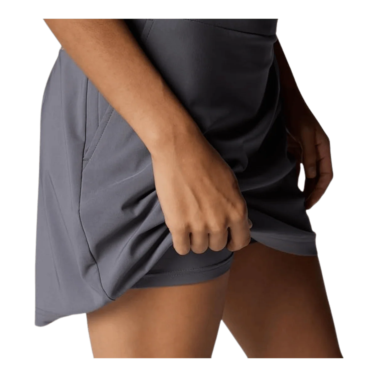 COLUMBIA WOMEN'S ALL SEASONS SKORT - CITY GREY - Image 3