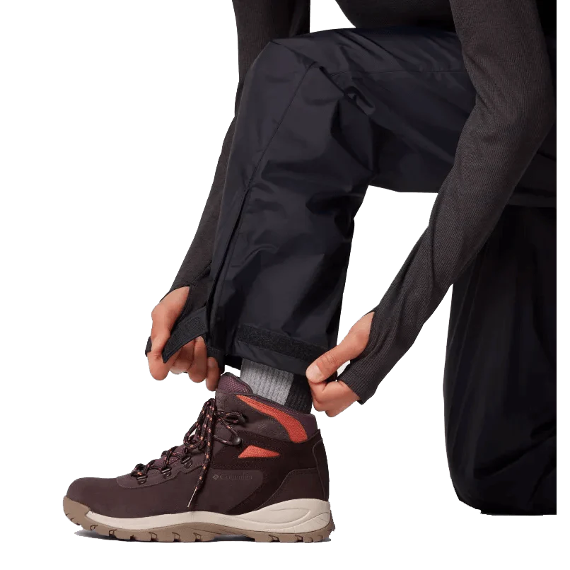 COLUMBIA WOMEN'S STORM SURGE II RAIN PANTS - BLACK - Image 3
