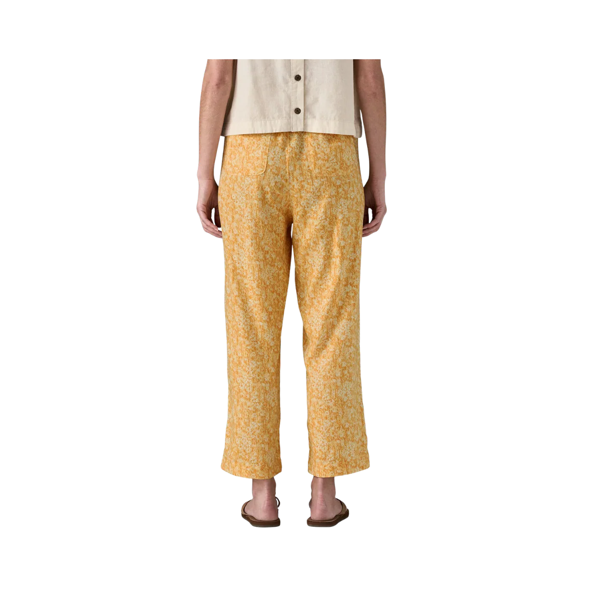 PATAGONIA WOMEN'S GARDEN ISLAND LOOSE PANTS - BEESWAX TAN - Image 2