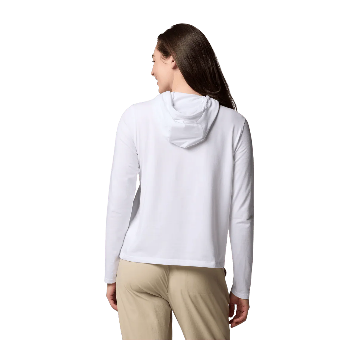COLUMBIA WOMEN'S SUN TREK HOODIE II - WHITE - Image 2