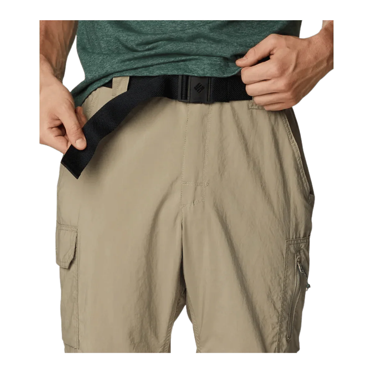 COLUMBIA MEN'S SILVER RIDGE UTILITY CONVERTIBLE PANTS - TUSK - Image 3