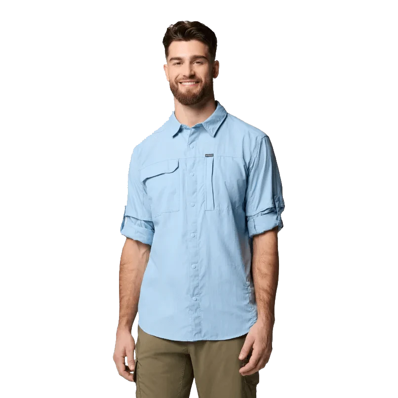 COLUMBIA SKIEN VALLEY LONG SLEEVE SHIRT - RIPPLE BLUE - Image 3