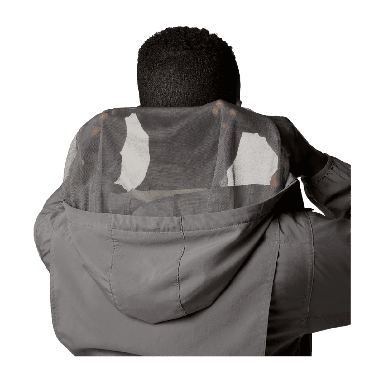 COLUMBIA MEN'S SKIEN VALLEY HOODED LONG SLEEVE SHIRT - CITY GREY - Image 3