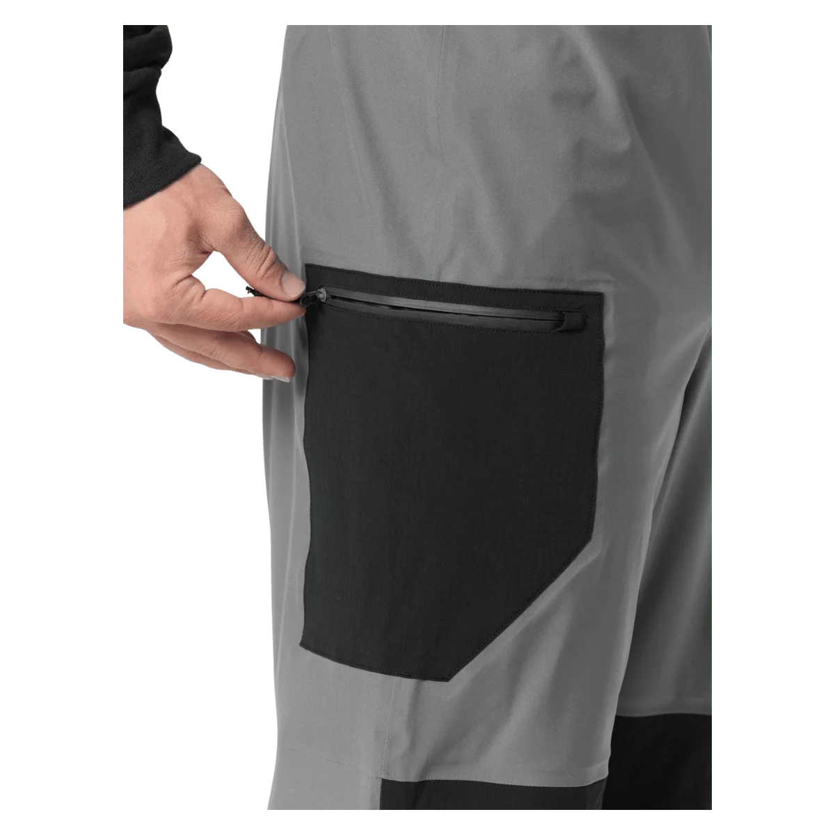 SIMMS VAPOR ELITE BIB - GUNMETAL - Image 4