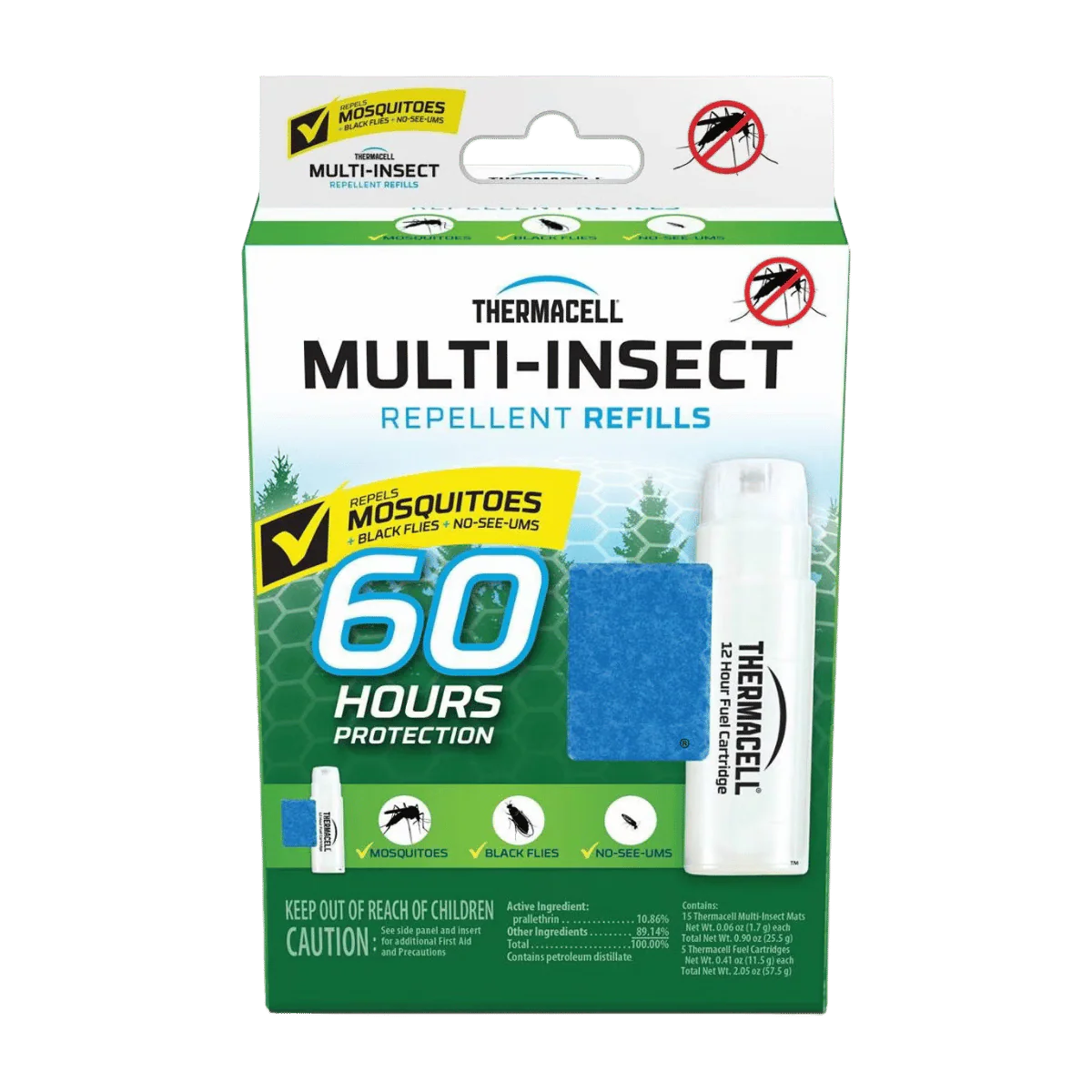 THERMACELL MULTI-INSECT REPELLENT REFILL - 60 HOURS