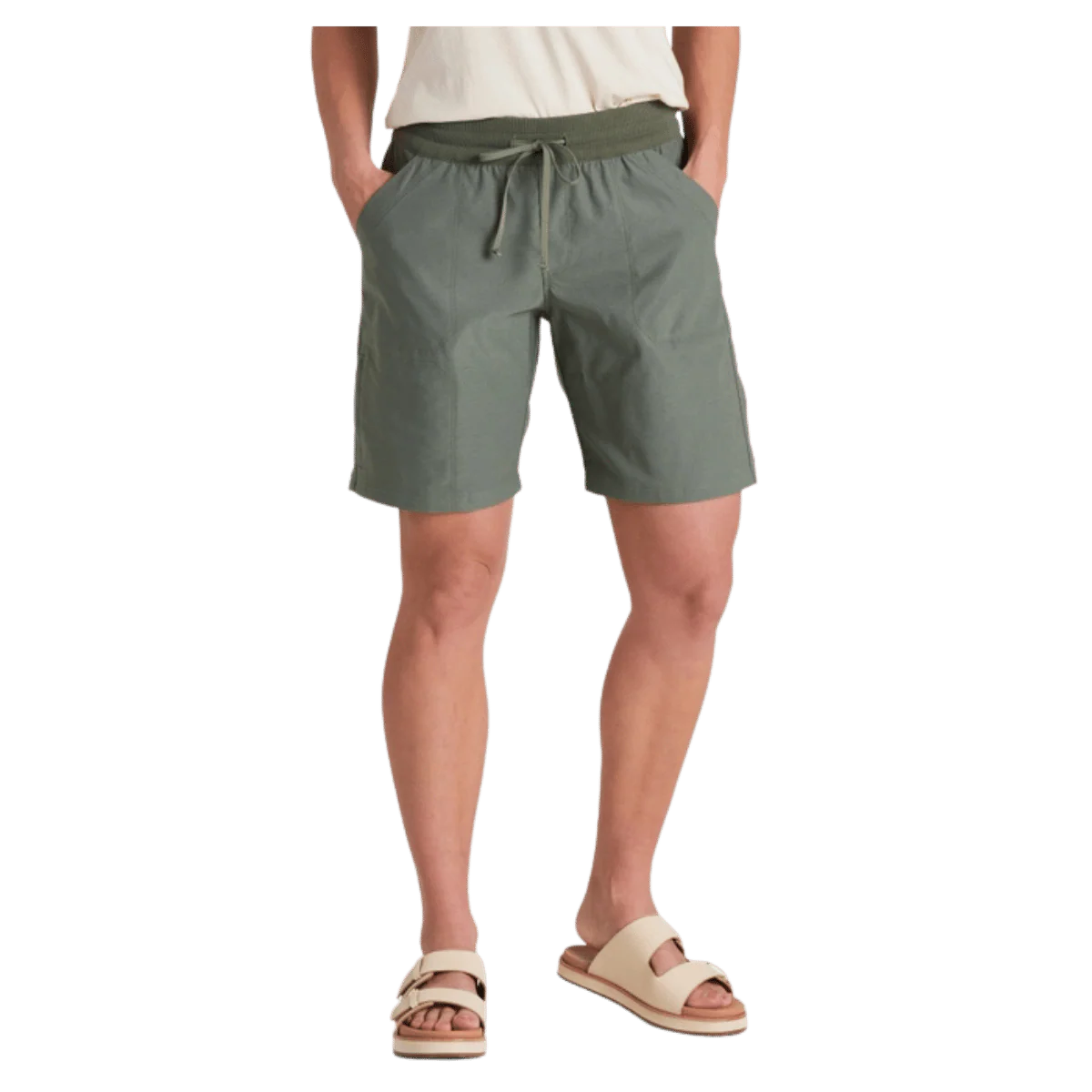 KUHL WOMEN'S TREKR PULL ON SHORT 8" W/ UPF 50+ - OLIVE