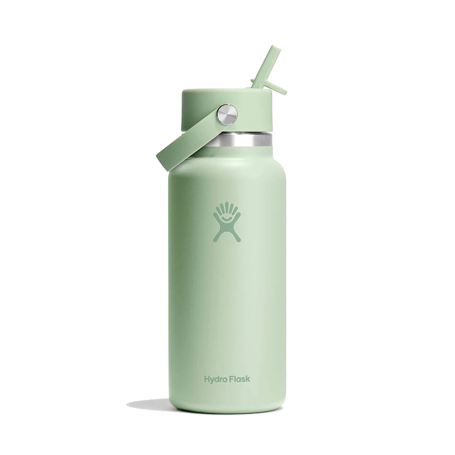 HYDRO FLASK WIDE MOUTH BOTTLE WITH FLEX STRAW CAP 32OZ - Image 3
