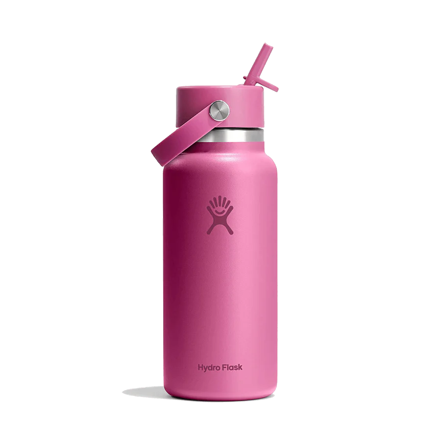 HYDRO FLASK WIDE MOUTH BOTTLE WITH FLEX STRAW CAP 32OZ - Image 5