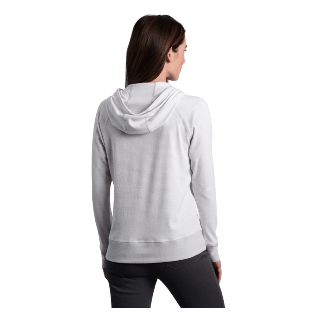 KUHL WOMEN'S STRIA PULLOVER HOODY - MIST - Image 3