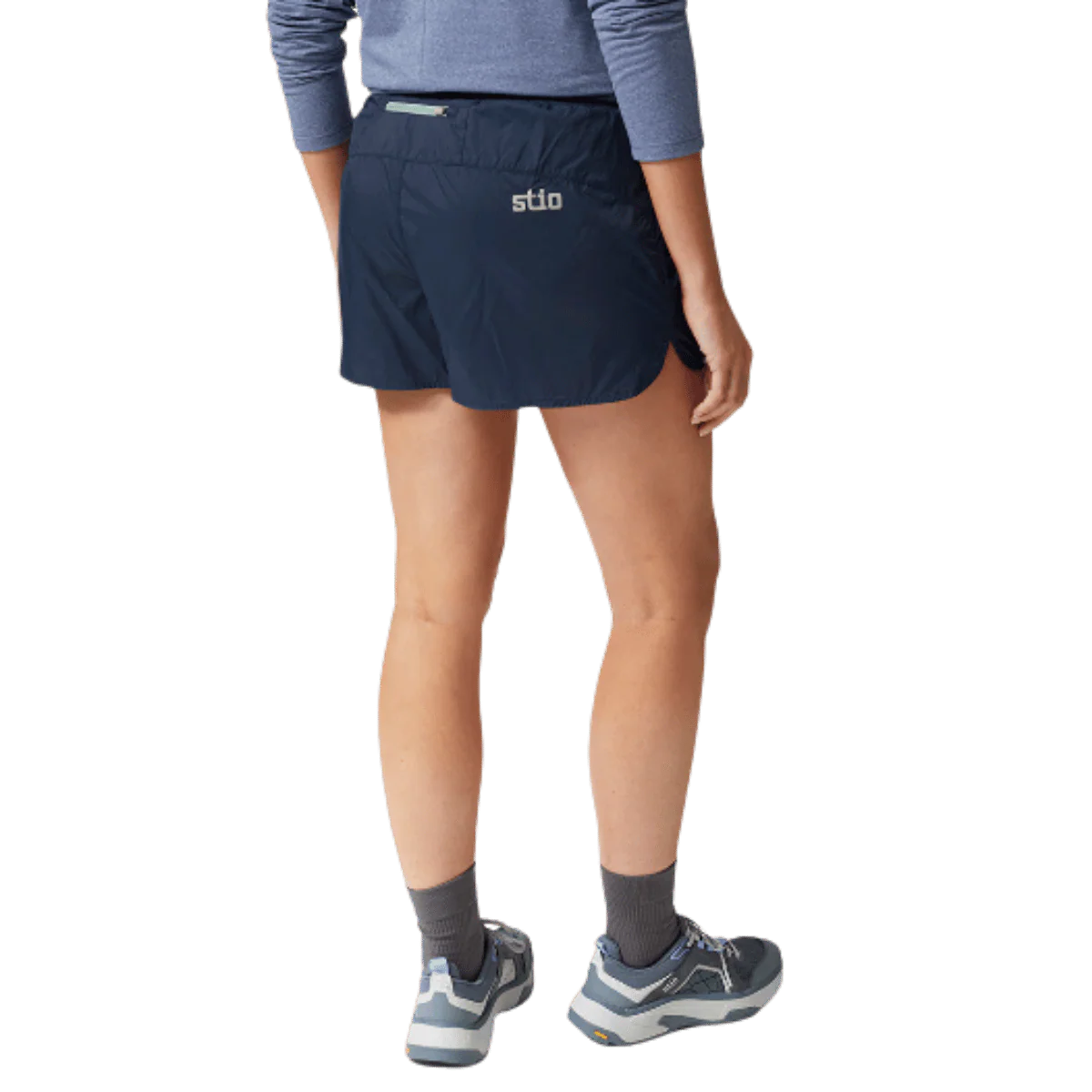 STIO WOMEN'S SECOND LIGHT SHORT 4" - MOUNTAIN SHADOW - Image 2