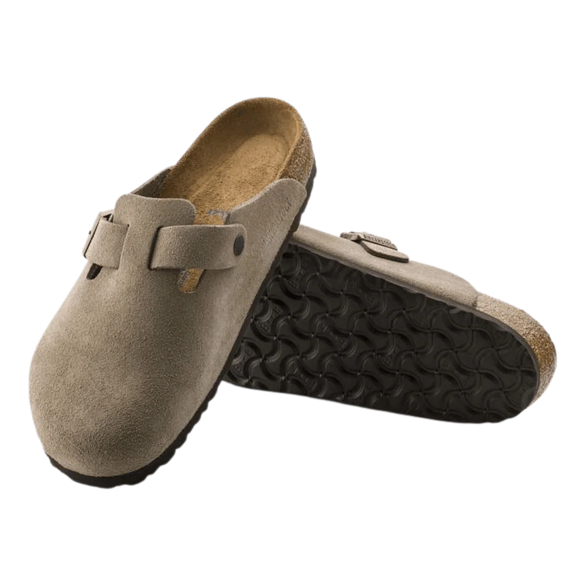 BIRKENSTOCK MEN'S BOSTON SOFT FOOTBED CLOGS REGULAR - TAUPE - Image 3