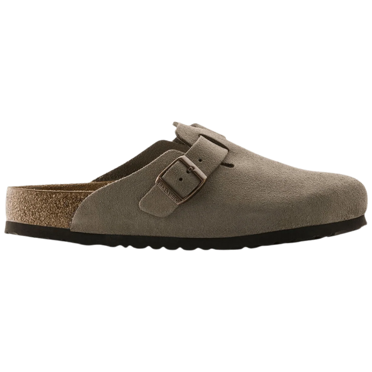 BIRKENSTOCK MEN'S BOSTON SOFT FOOTBED CLOGS REGULAR - TAUPE - Image 4