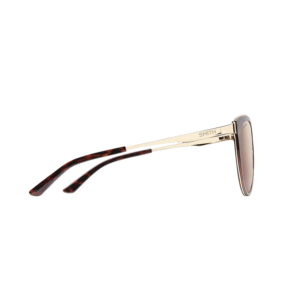 SMITH SOMERSET SUNGLASSES - TORTOISE ROSE CHROMAPOP POLARIZED ROSE GOLD MIRROR - Image 2