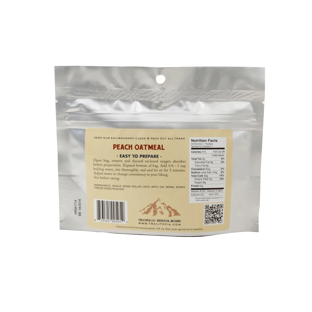 Oatmeal, Single Serving, Gluten Free - Image 6