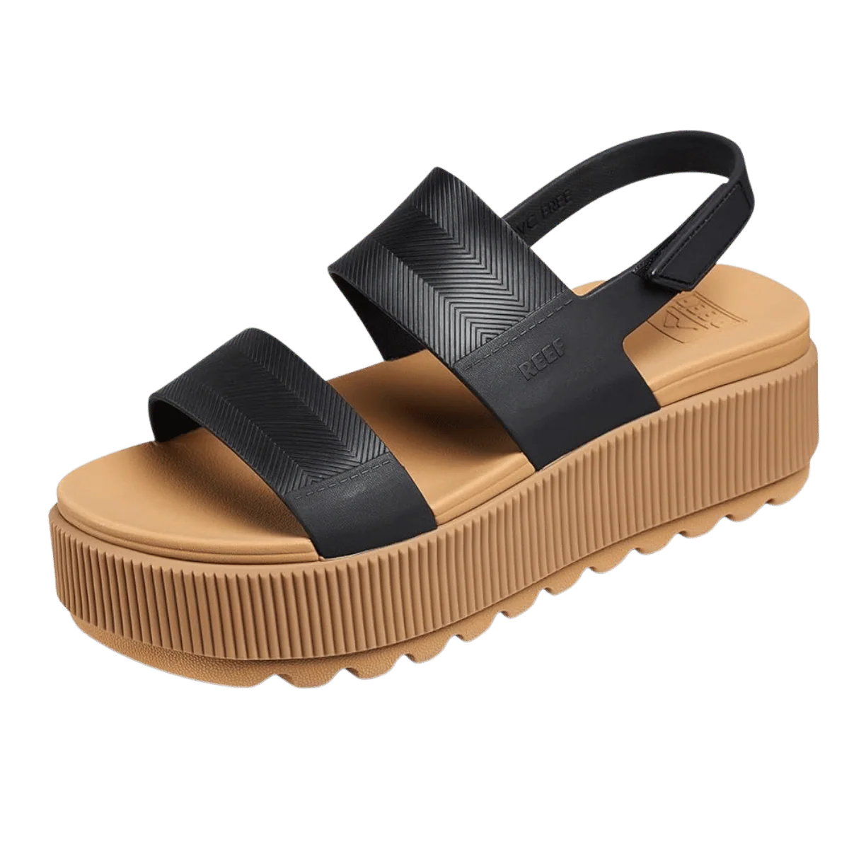REEF WOMEN'S WATER VISTA HIGHER - BLACK/TAN - Image 2