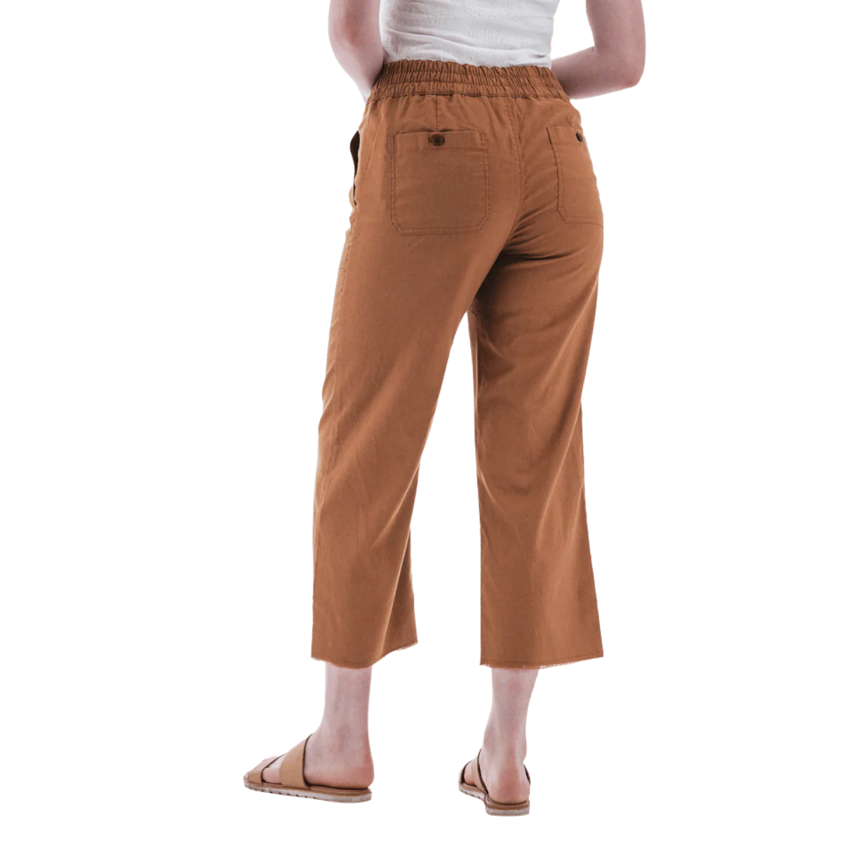 AVENTURA TEMPLE PULL-ON CROP PANTS WOMENS - TORTOISE SHELL - Image 3