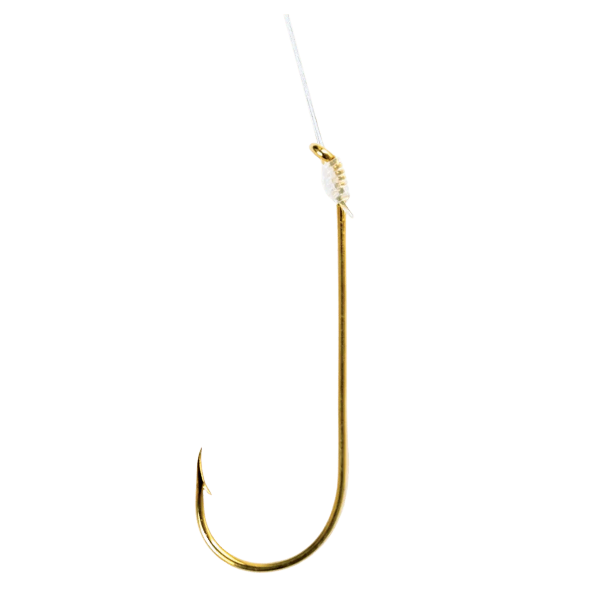 EAGLE CLAW ABERDEEN HOOK WITH LEADER 10PK - BRONZE SIZE 4 OR 6