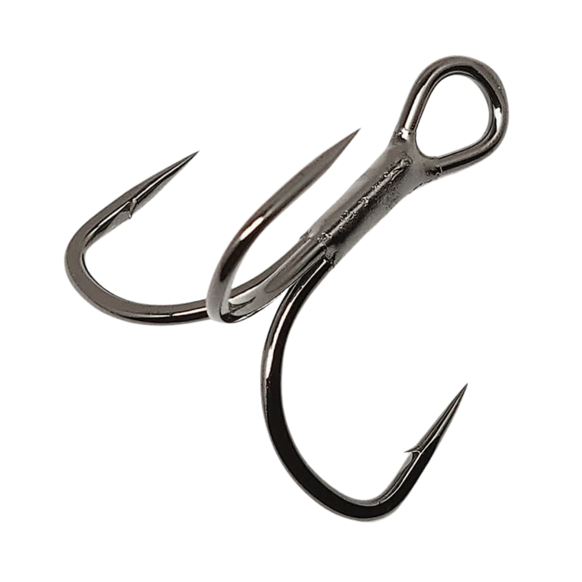 GAMAKATSU TREBLE HOOKS SHORT SHANK (MAGIC EYE) - NS BLACK