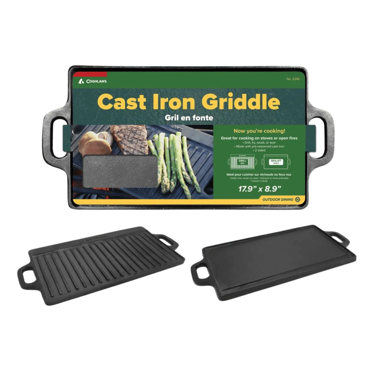 COGHLANS CAST IRON GRIDDLE