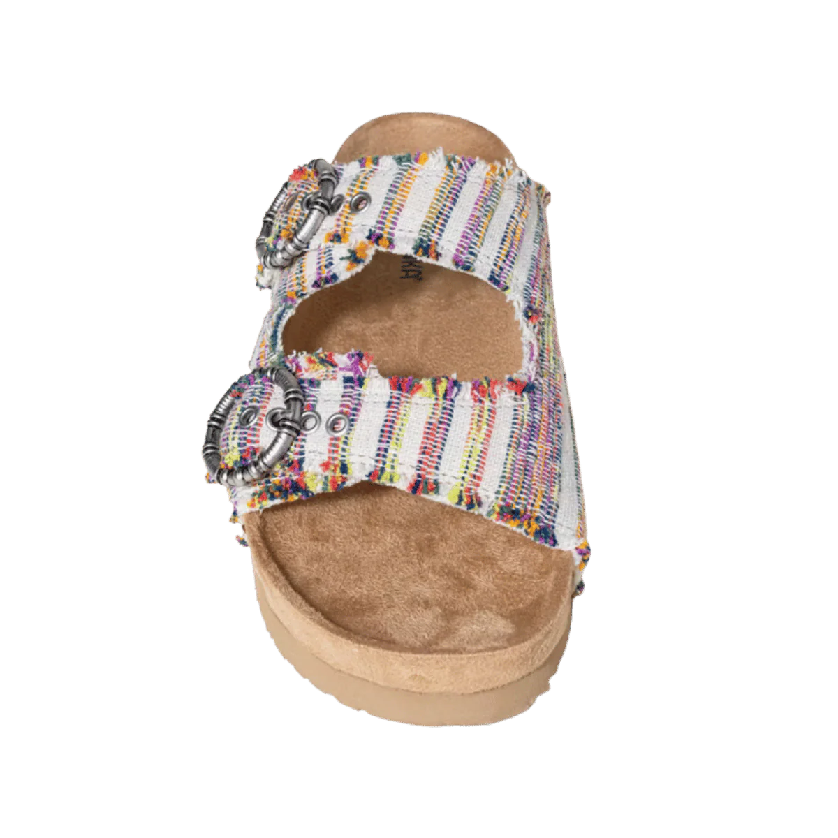 MINNETONKA WOMEN'S GEORGINE SANDAL - FIESTA STRIPE