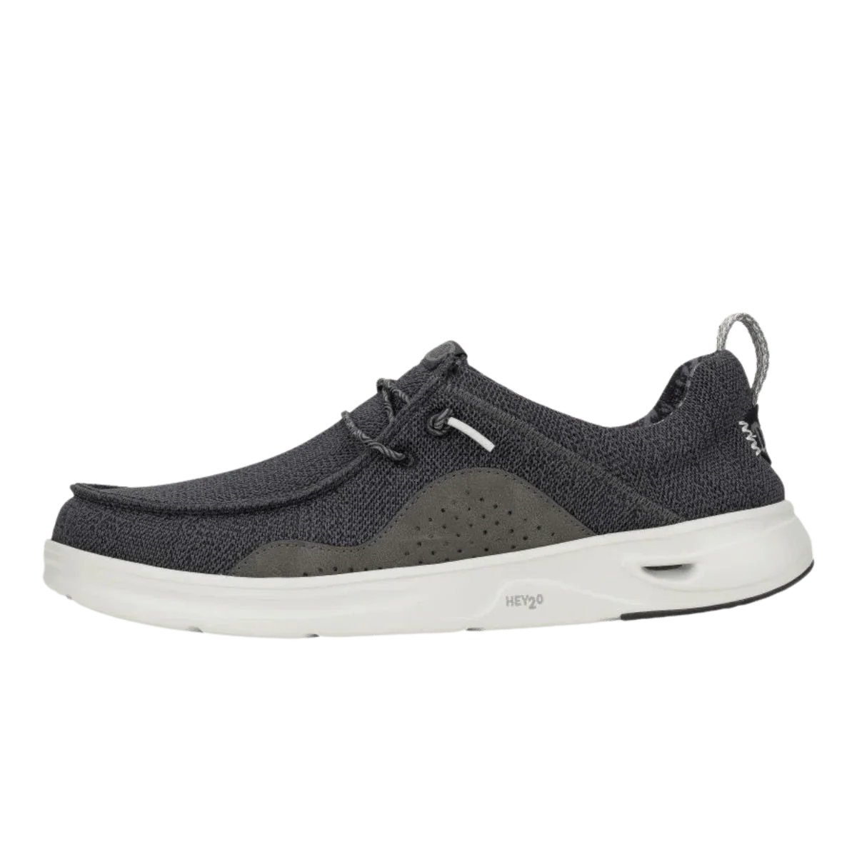 HEY DUDE WALLY HEY20 MESH - BLACK/MONUMENT GREY