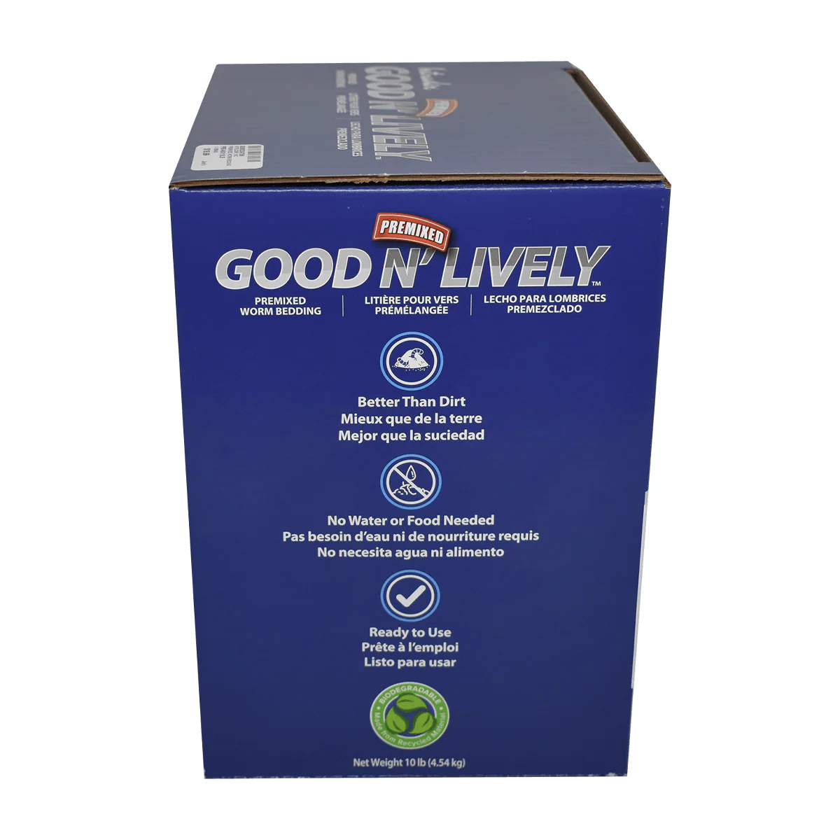 GOOD N' LIVELY PREMIXED WORM BEDDING IN A BAG - 10 LB. - Image 3