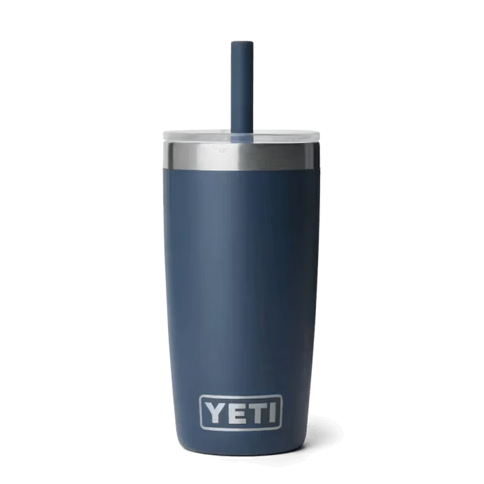 YETI RAMBLER JR TUMBLER WITH SILICONE STRAW LID - 10 OZ - Image 3