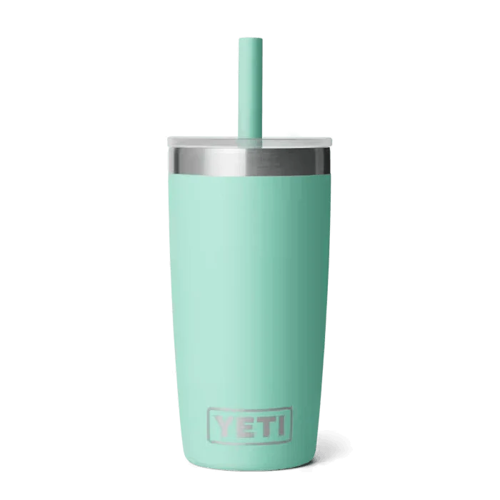 YETI RAMBLER JR TUMBLER WITH SILICONE STRAW LID - 10 OZ - Image 4