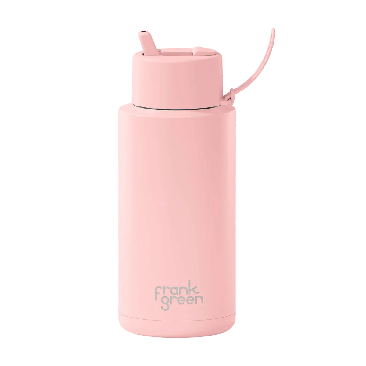 FRANK GREEN REUSABLE BOTTLE WITH FLIP STRAW 34OZ/1L - Image 2