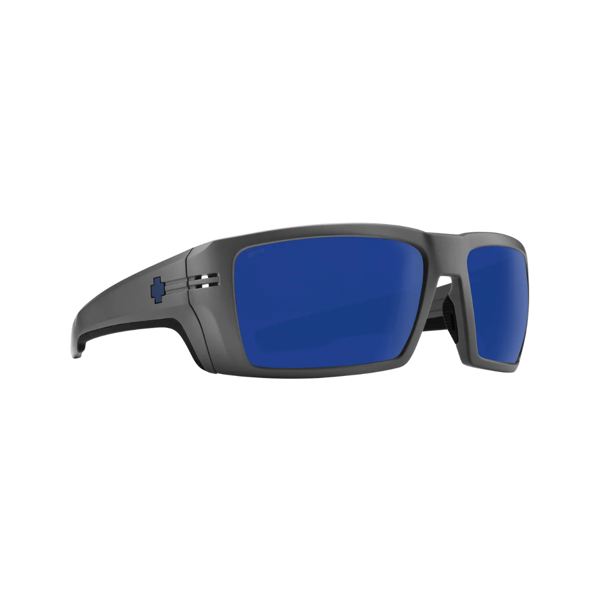 SPY REBAR SUN GLASSES - MATTE GUN METAL