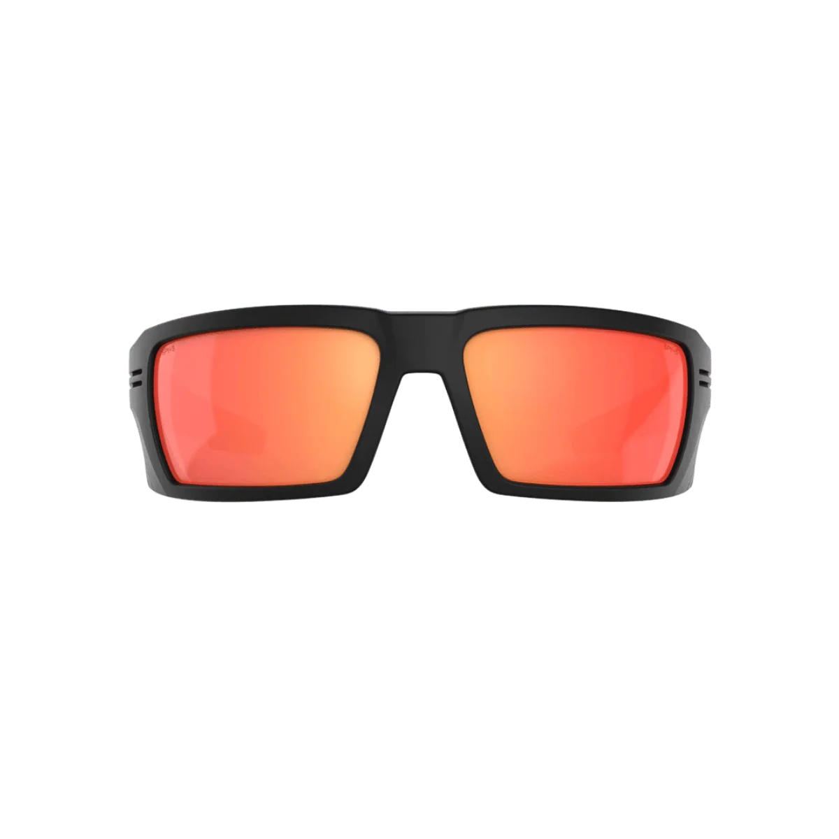SPY REBAR SE ANSI SUNGLASSES - MATTE BLACK/HAPPY BOOST POLAR ORANGE MIRROR - Image 2