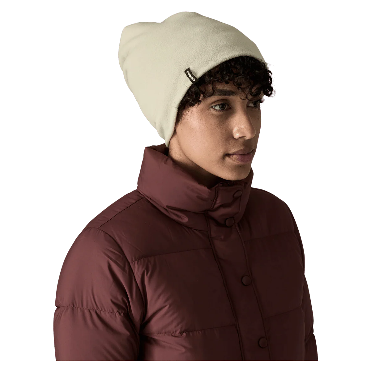 PATAGONIA MICRO D FLEECE ADJUSTABLE CUFF BEANIE - PELICAN - Image 3