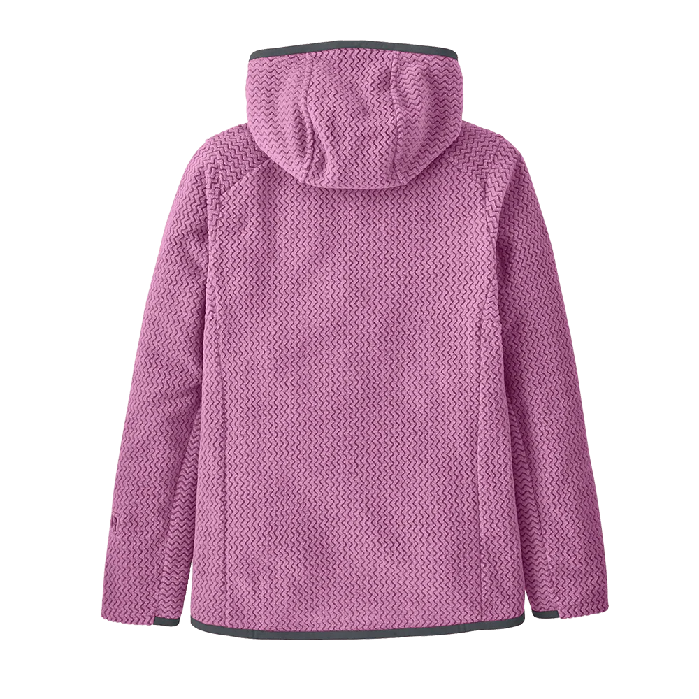 PATAGONIA KIDS R1 AIR FULL ZIP HOODY - RISK PURPLE - Image 2