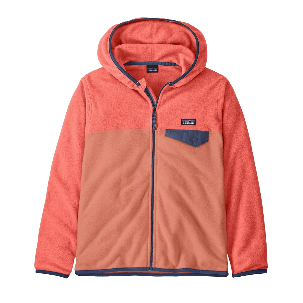 PATAGONIA KIDS MICRO D SNAP-T JACKET - MOMENT PINK