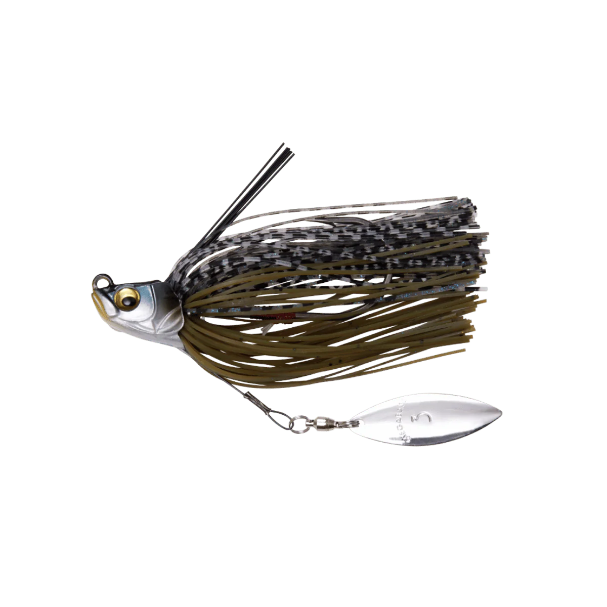MEGABASS UOZE SWIMMER BASS JIG #3 TITANIUM WIRE - Image 3
