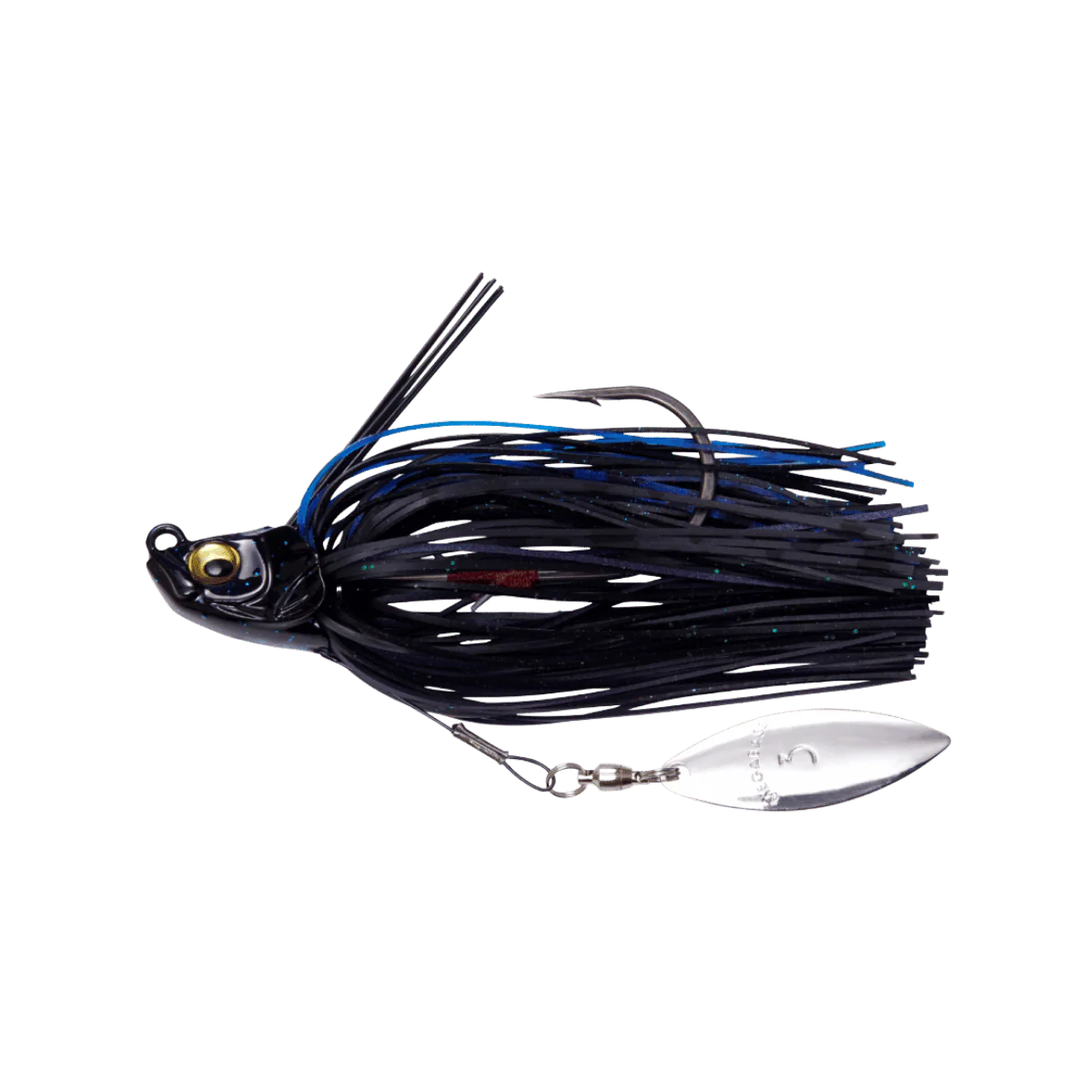 MEGABASS UOZE SWIMMER BASS JIG #3 TITANIUM WIRE - Image 4