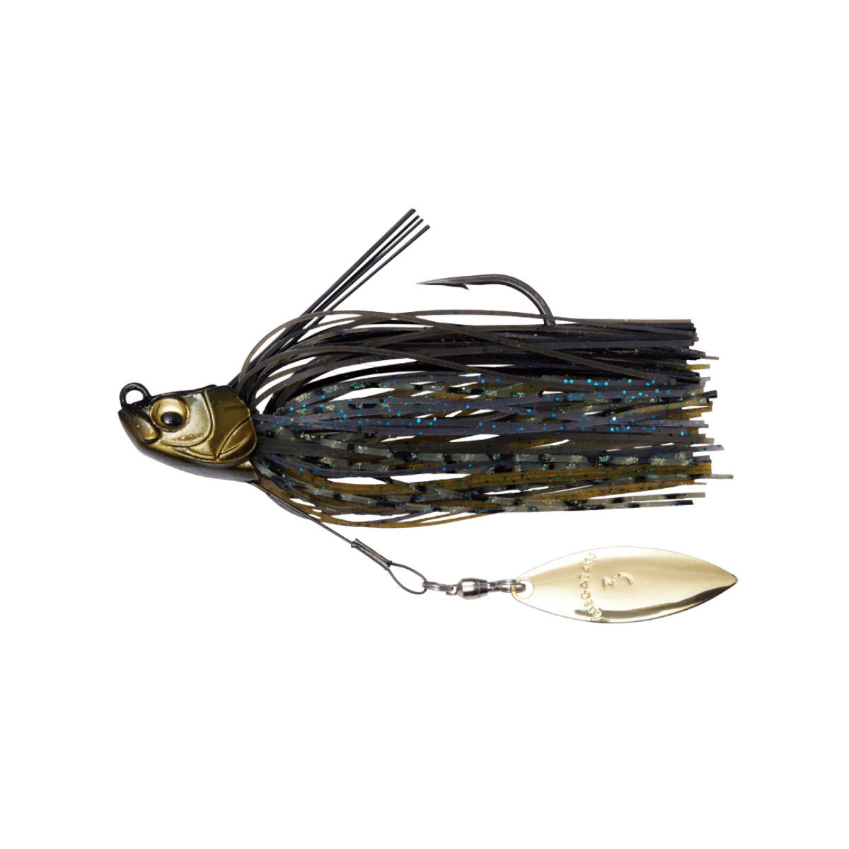 MEGABASS UOZE SWIMMER BASS JIG #3 TITANIUM WIRE - Image 5