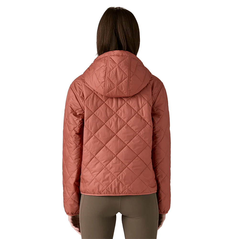 PATAGONIA WOMEN'S DIAMOND QUILTED BOMBER - POTTERS RED - Image 2