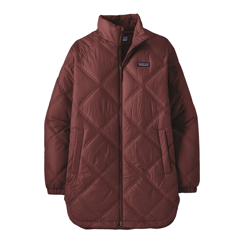 PATAGONIA WOMEN'S PINE BANK INSULATED PARKA - DARK RUBY