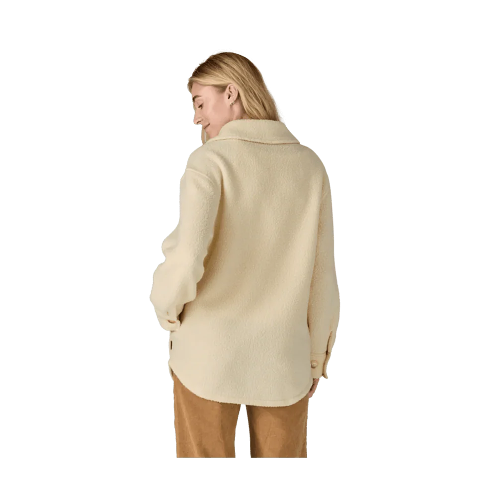 PATAGONIA WOMEN'S RETRO PILE SHACKET - NATURAL - Image 2